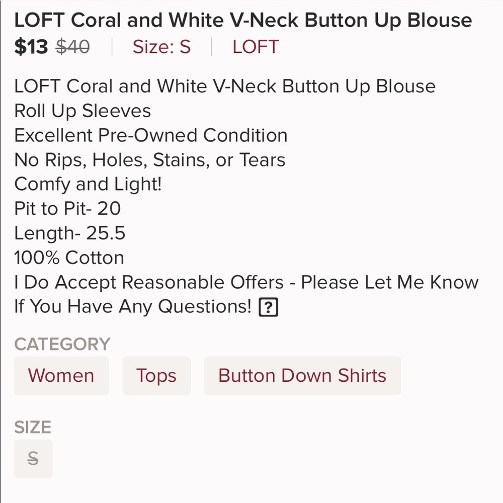 Small loft blouse - Picture 8 of 8